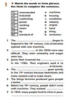 Workbook exercise 1, page 18