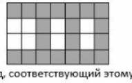 с информатикой! Очень !! Дан черно-белый растровый рисунок Запишите шестнадцатеричный код соответств